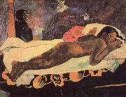 Paul Gauguin spirit of dead watcbing France oil painting artist